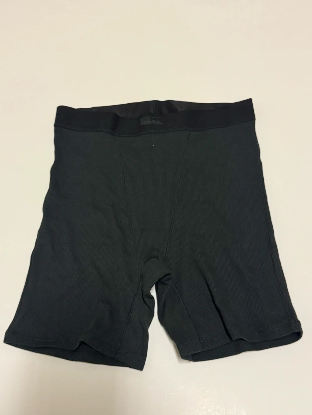 NWT Skims Men’s Cotton Rib Black Boxer Briefs Size Large PH-HWS-0042